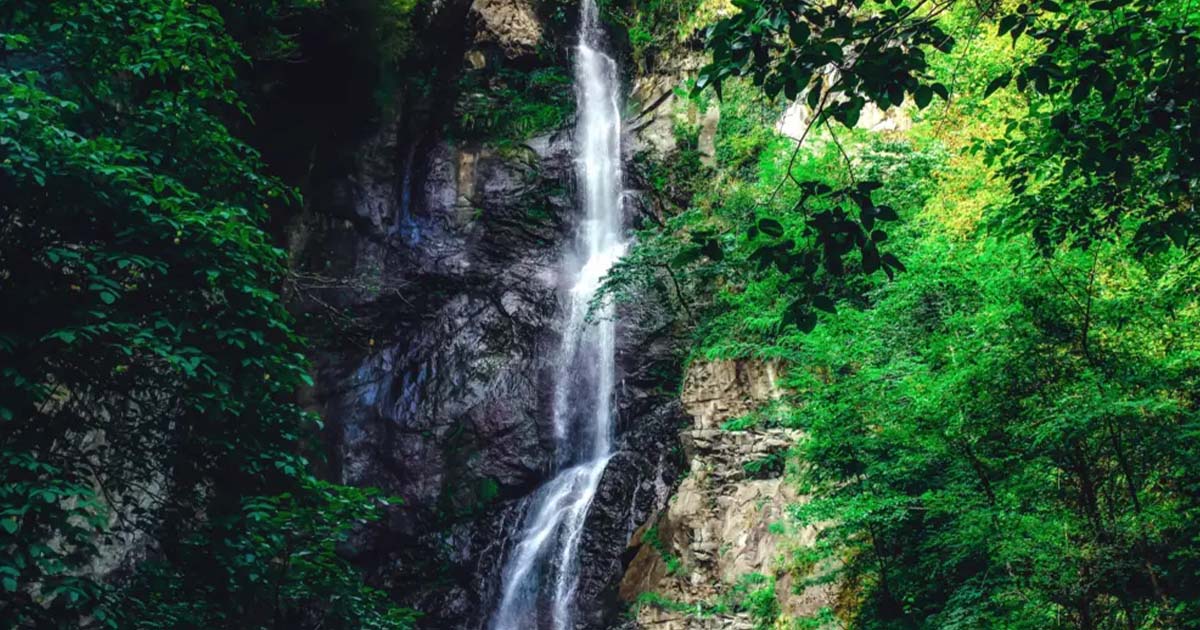 Batumi waterfalls