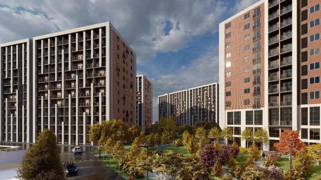 Buy premium residential property at Greenscape Residence complex by York Towers
